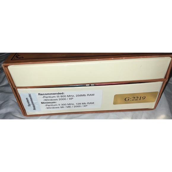 Generations Automatic Digitizing Embroidery Software Windows XP 2000 Vintage - Picture 2 of 8